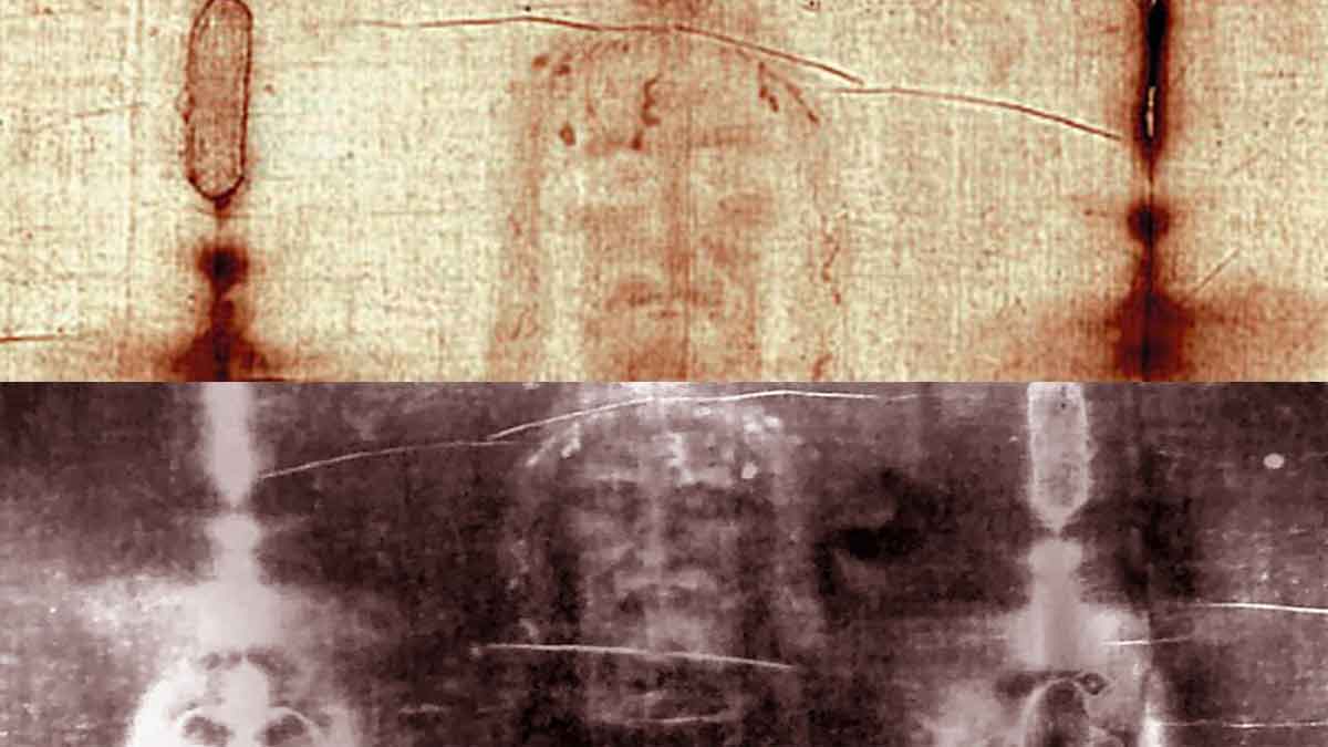Actual Real Face Of Jesus On The Shroud Of Turin The Burial Cloth Of Jesus Christ